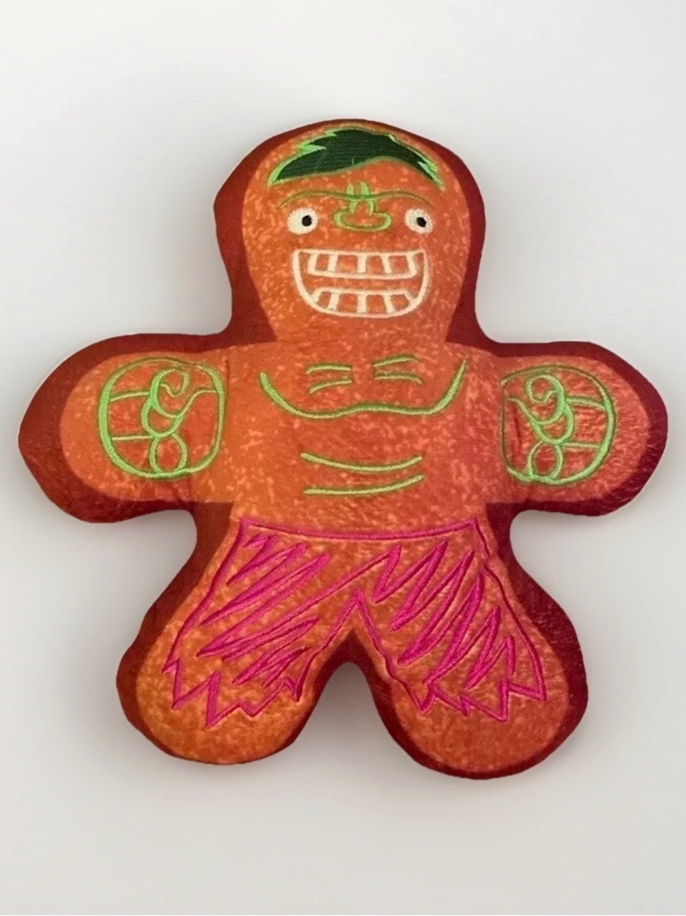 Avenger’s Hulk Squeaky Ginger Bread Man Cookie Dog Toy: Chewy